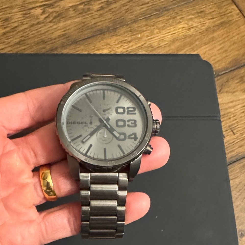 Diesel Black Chronograph stainless steel Watch